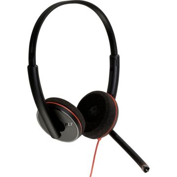 HP Poly Blackwire C3220 USB-C Austiņas ar mikrofonu