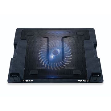 Conceptronic portatīvā datora dzesēšanas paliktnis melns