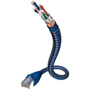 in-akustik Premium CAT6 Tīkla Kabelis, RJ45, 0,5m, 0,5m, Augsta izmēra materiāls Pārraide