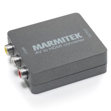 Marmitek HDMI Konvertors, RCA un SCART uz HDMI, AH31, Melns