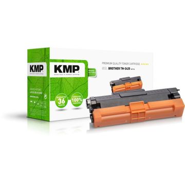 KMP B-T116 Toneris melns savietojams ar Brother TN-2420
