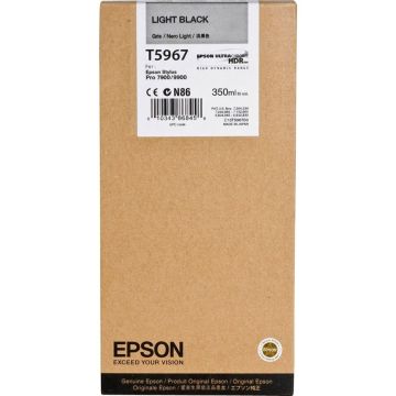 Epson tinte light black T596 350 ml T5967