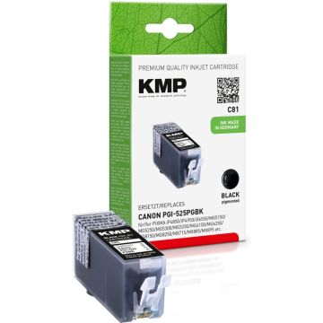 KMP C81 tinte black savietojams ar PGI-525 PGBK