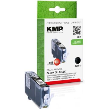 KMP C82 tinte black savietojams ar Canon CLI-526 BK