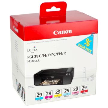 Canon PGI-29 C/M/Y/PC/PM/R multipaka