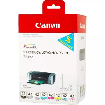 Canon CLI-42 8 tintes multipaka