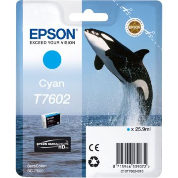 Epson tinte cyan T7602