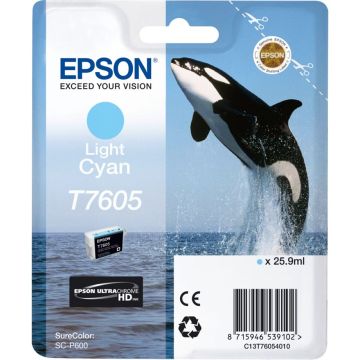 Epson tinte light cyan T7605