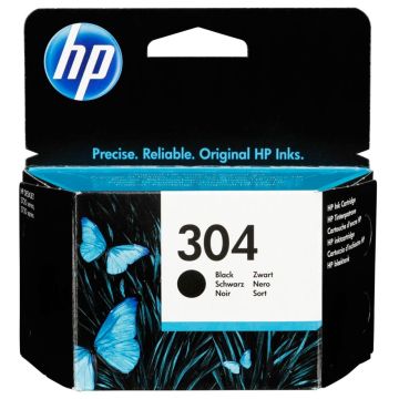 HP N9K06AE tinte black No. 304
