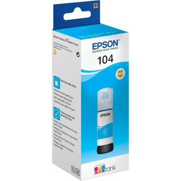 Epson EcoTank cyan T104 65 ml T00P2