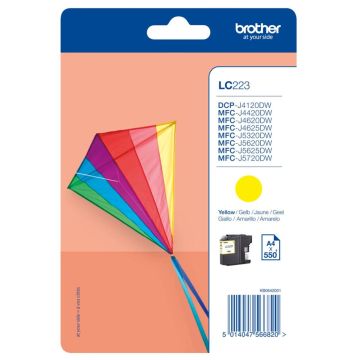 Brother LC-223 Y yellow tinte