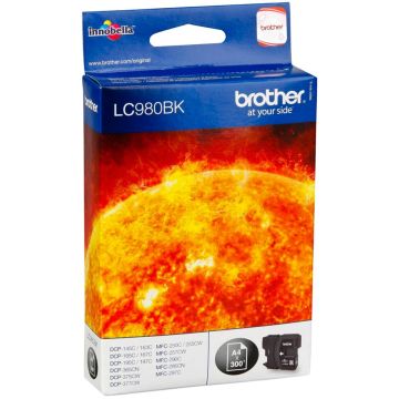 Brother LC-980 BK black tinte