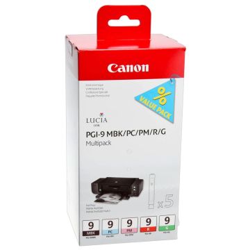Canon PGI-9 Multi Pack MBK/PC/PM/R/G tinte