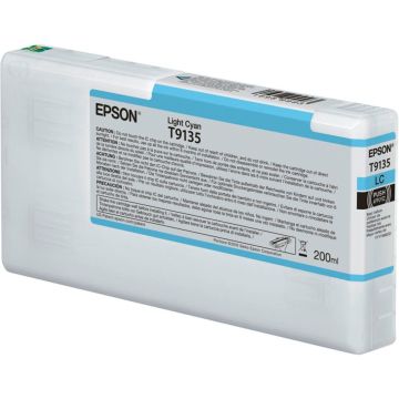 Epson T9135 T913 light cyan 200 ml tinte