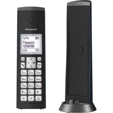 Panasonic KX-TGK220GM DECT Bezvadu Tālrunis ar1 Klausuli, Matēts Melns