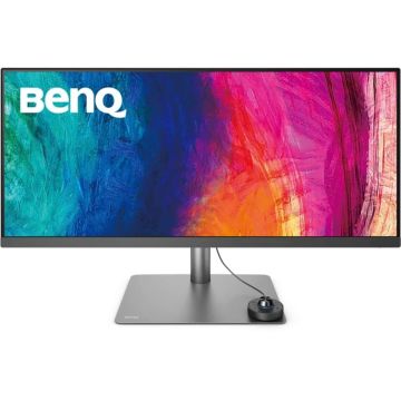 BenQ PD3420Q Grafiskais monitors, 34 collas, WQHD 3440x1440 izšķirtspēja, 60Hz, IPS panelis, melns