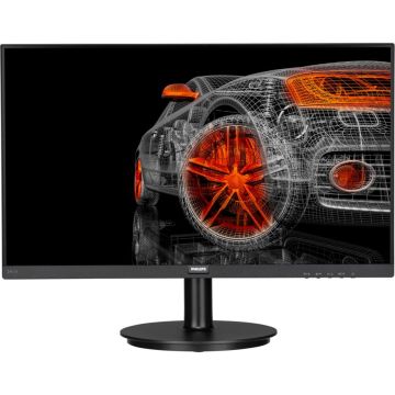 Philips 241V8L Ofisa monitors, 24", Full HD 1920x1080 izšķirtspēja, 75Hz, VA panelis, melns