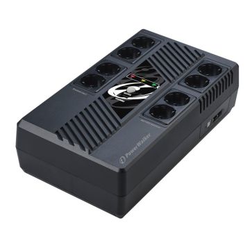 PowerWalker UPS Nepārtrauktās barošanas bloks VI 600 MS, 360W, 4 x C13
