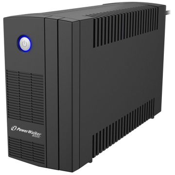 PowerWalker UPS Nepārtrauktās barošanas bloks Basic VI 650 SB, 360W, 4 x Schuko