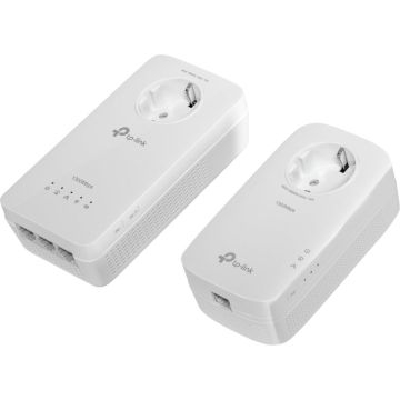 TP-Link TL-WPA1300P Powerline Ethernet tīkls pa elektrības vadiem komplekts ar Wifi adapteri AC1300, 2 gab.