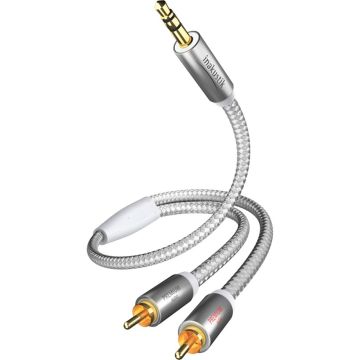 in-akustik Premium audio kabelis spraudnis - Cinch 3,5mm 1,5 m