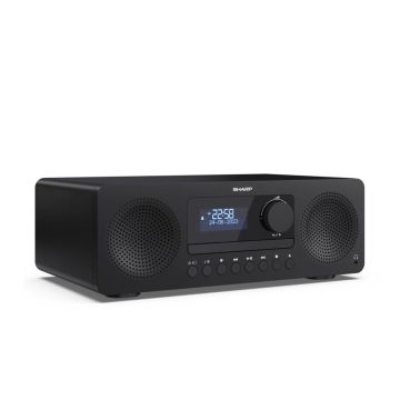 Sharp XL-B720D Mūzikas sistēma, CD/DAB+/FM/Bluetooth, 2 x 50W, melna