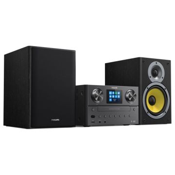 Philips TAM8905/10 Mūzikas sistēma, CD/DAB+/FM/Interneta radio/Bluetooth, 2 x 50W