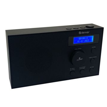 Denver DAB-51B Radio, DAB+/FM, baterijas/AC