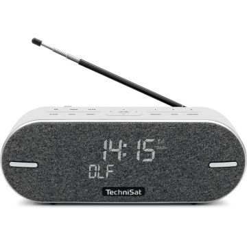 Technisat DigitRadio BT 2 Radio, DAB+/FM/Bluetooth, baterijas/AC, pelēks