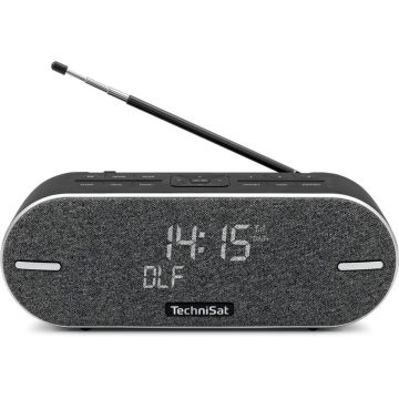 Technisat DigitRadio BT 2 Radio, DAB+/FM/Bluetooth, baterijas/AC, antracīta/melns