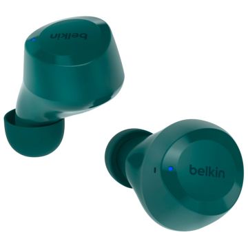 Belkin Soundform Bolt Bezvadu Bluetooth Ausīs Ieliekamās Austiņas, Zilganzaļas