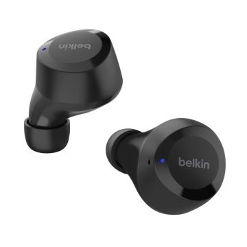 Belkin SoundForm Bolt Bezvadu Bluetooth Ausīs Ieliekamās Austiņas, Melnas