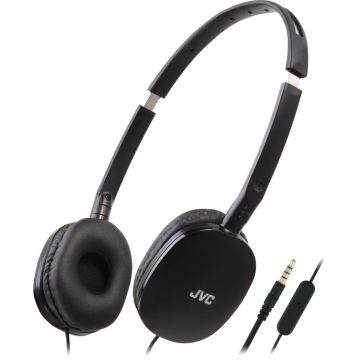 JVC HA-S160M Austiņas, Pāri Ausīm, Vadu, Melnas