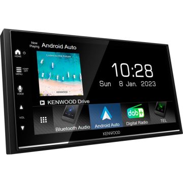 Kenwood DMX7722DABS Auto Multivides Sistēma ar 7" Ekrānu, DAB+, Bluetooth un Wi-Fi