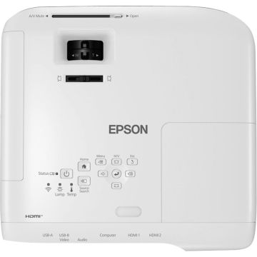 Epson EB-FH52 Projektors, 4000 Lūmeni, Full HD Izšķirtspēja, 3LCD