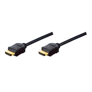 DIGITUS HDMI standarta savienojuma kabelis, A tips, 3m, ar Ethernet