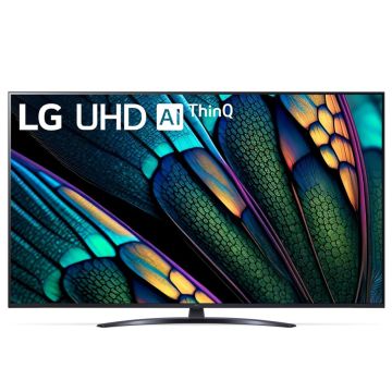 LG LED TV, 55" (140 cm), 4K, webOS Smart TV, melns