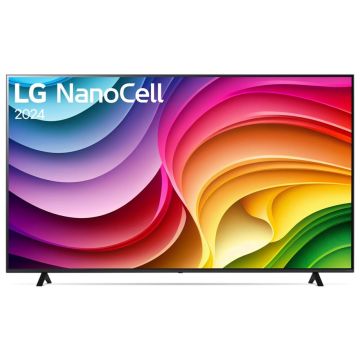 LG NanoCell TV, 75" (191 cm), 4K, webOS Smart TV, melns