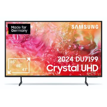 Samsung LED TV, 55" (140 cm), 4K, Tizen Smart TV, melns