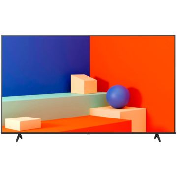 Hisense LED TV, 55" (140 cm), 4K, VIDAA U Smart TV, melns