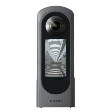 Ricoh Theta X 360° Kamera 2023, 5.7K video, 2.25 collu skārienjutīgs ekrāns, Wi-Fi un Bluetooth savienojums