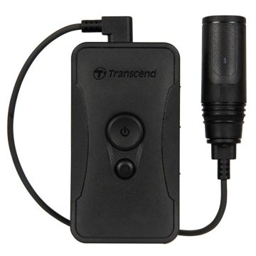 Transcend DrivePro Body 60 Ķermeņa Kamera ar 64GB, 1080p Full HD video, izturīgs korpuss, IP67 ūdensizturība