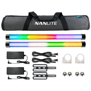 Nanlite Pavo Tube II 15X 2Kit Krāsu efekta gaismas