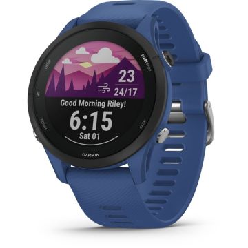 Garmin Forerunner 255 skriešanas pulkstenis, 45mm, tumši zils/melns, 14+ dienu akumulators