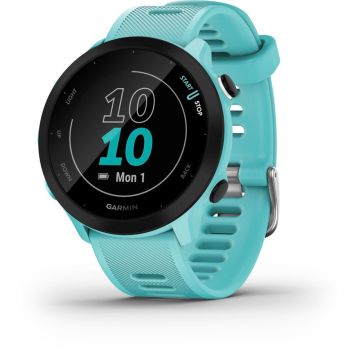 Garmin Forerunner 265S Viedpulkstenis, 1.1" AMOLED Ekrāns, 15 Dienu Baterija, GPS, SpO2, Baltakmens / Neo Tropiskā