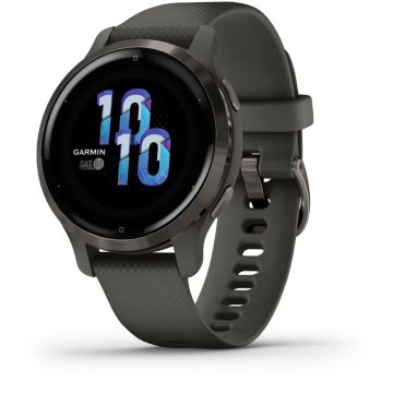 Garmin Venu 2s kompaktais viedpulkstenis, 40mm, Pelēks, AMOLED, 10 dienu akumulators