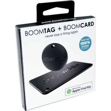 Boompods Tag & Card komplekts melns