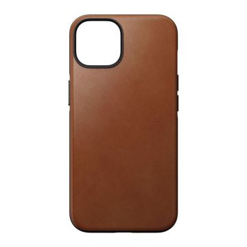 Nomad Modern Leather Case iPhone 14 Angļu iedegums