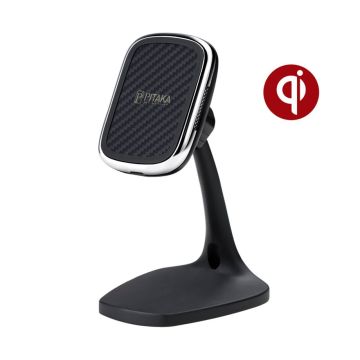 Pitaka MagEzMount Qi DeskTop Black