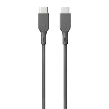 GP CC1P Uzlādes un sinhronizācijas kabelis 1m USB-C/USB-C 60W PD, melns